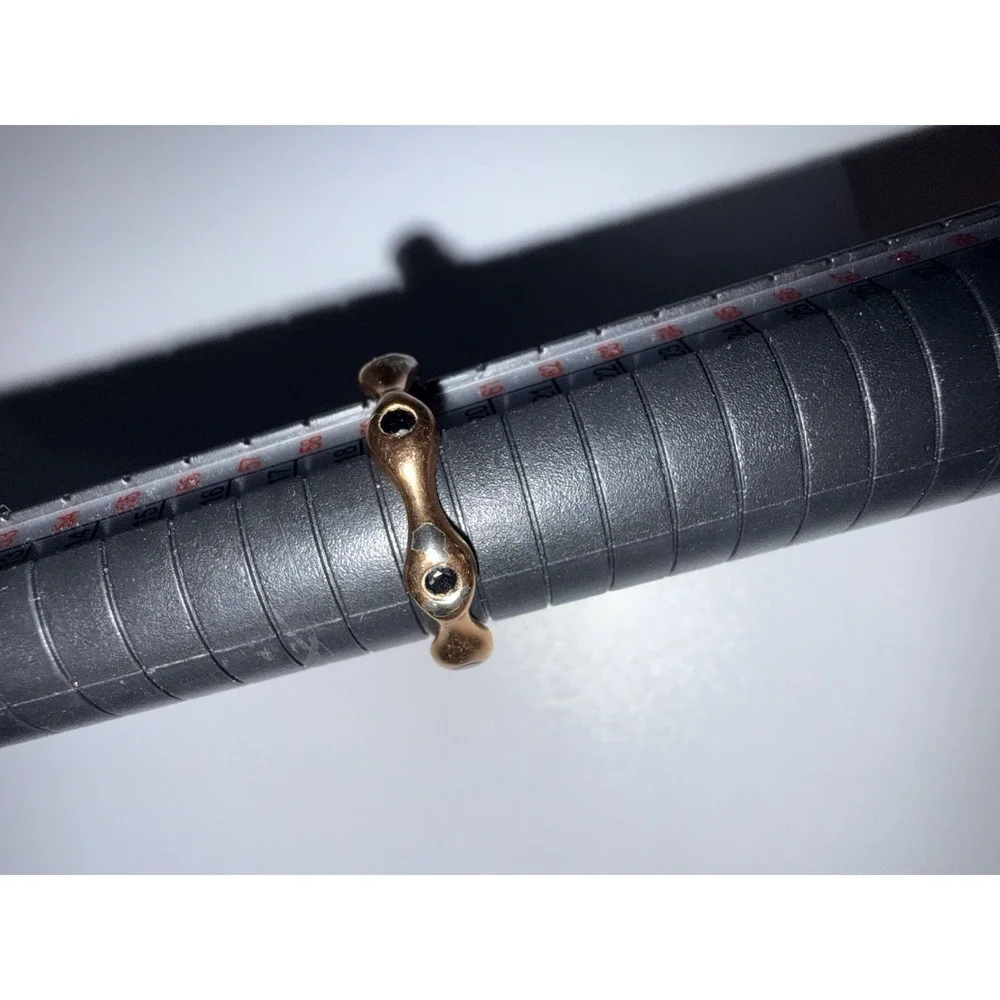 BRONZE MILOR ITALY‎ Slim Delicate Dainty Ring sz 9 READ